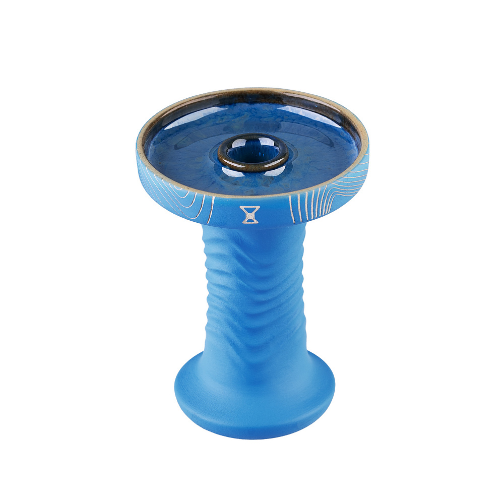 Alpha Hookah Wave Phunnel Blue Series Bowl