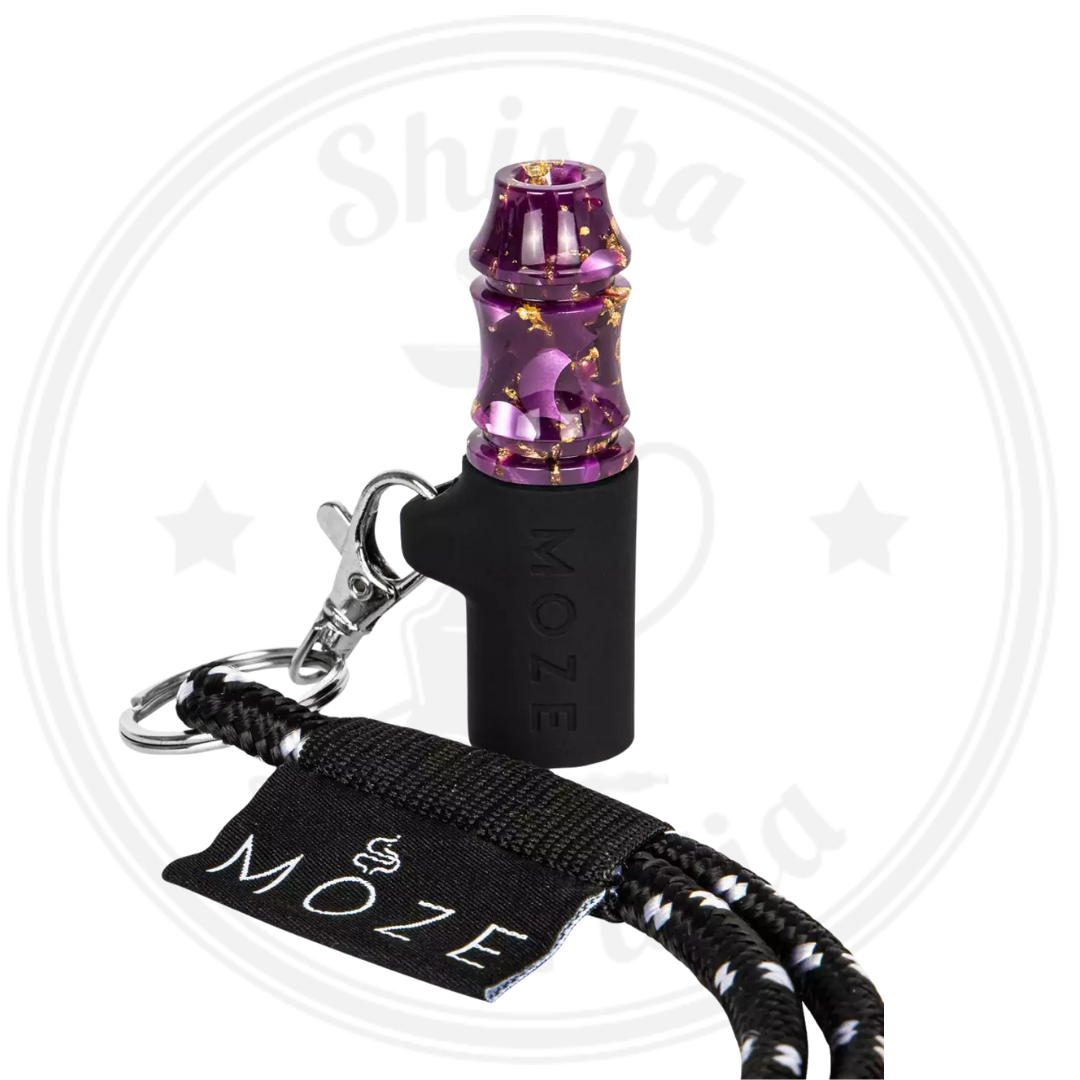 Moze Gold Line Mouth Tip and Lanyard