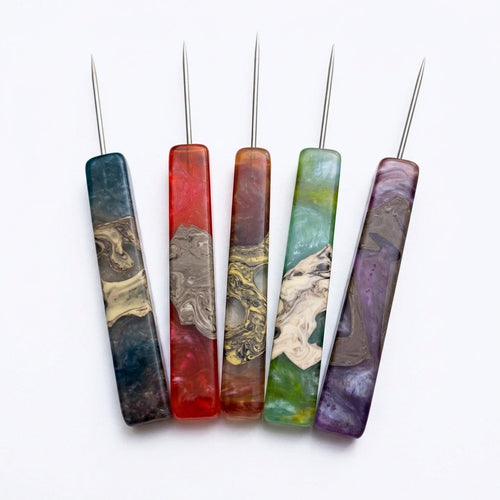 Acrylic Marble Poker