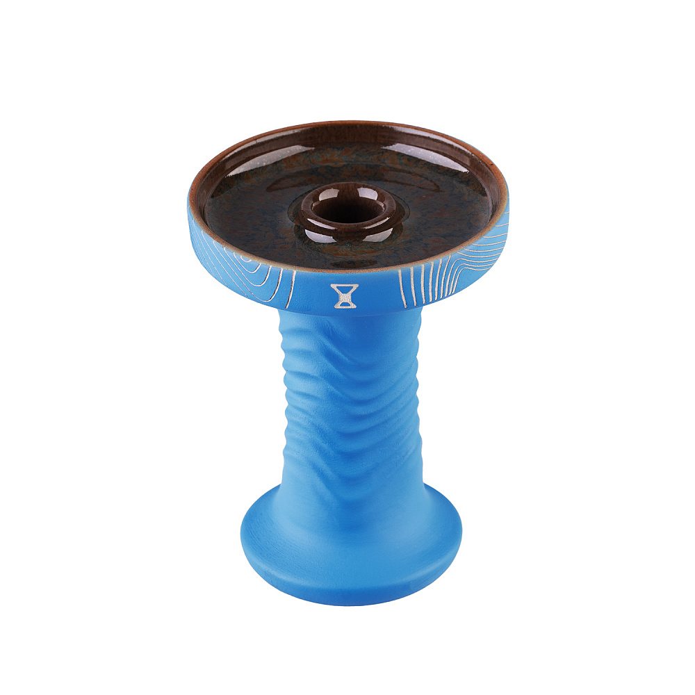 Alpha Hookah Wave Phunnel Blue Series Bowl