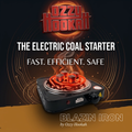 Ozzy Hookah Blazin Iron Burner with Plate