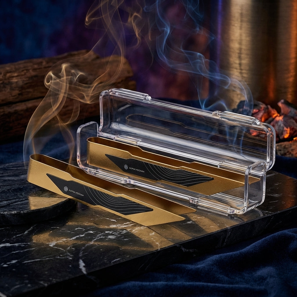 Alpha Hookah ORO Gold Tongs