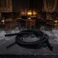 Silicone Hookah Hose - Black