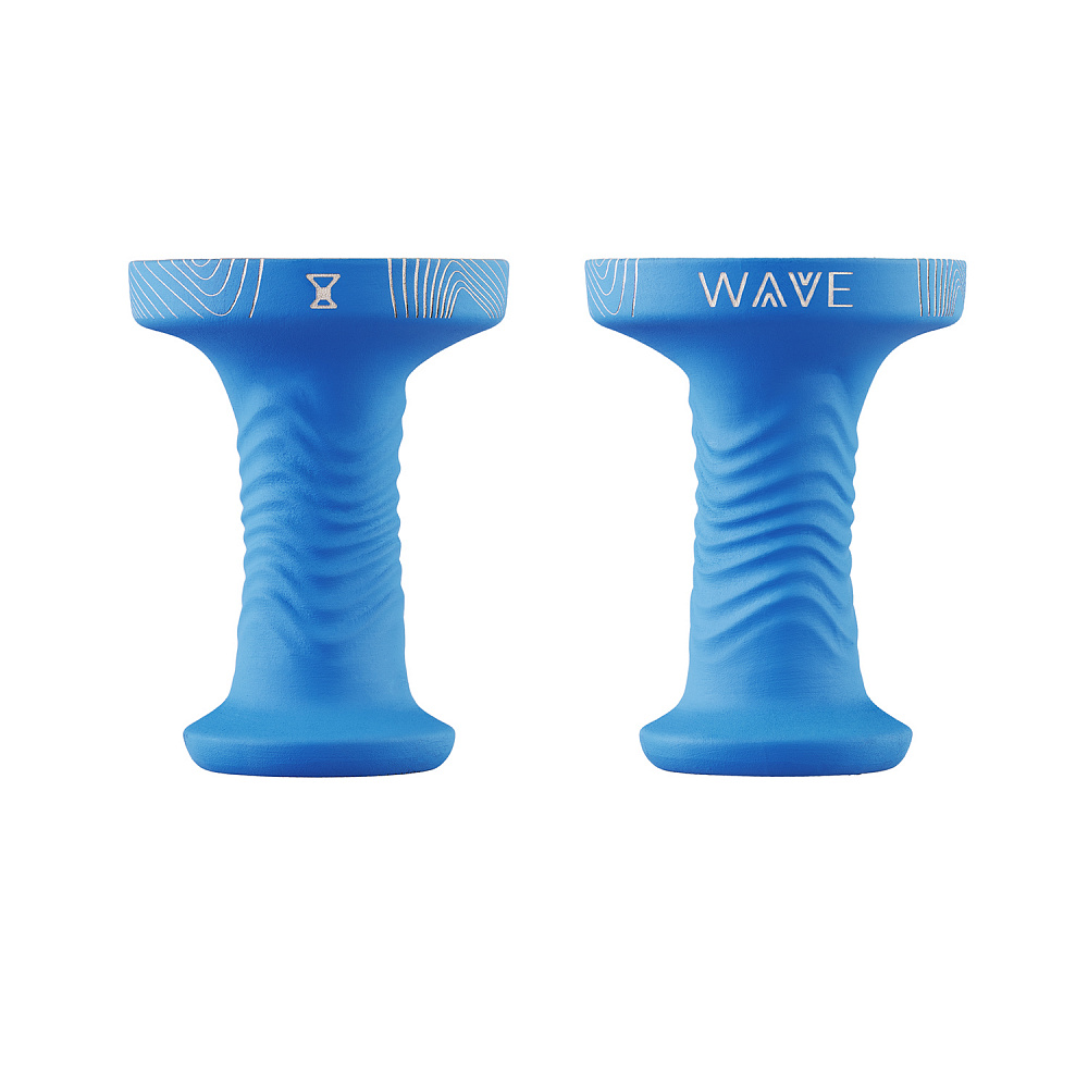 Alpha Hookah Wave Phunnel Blue Series Bowl